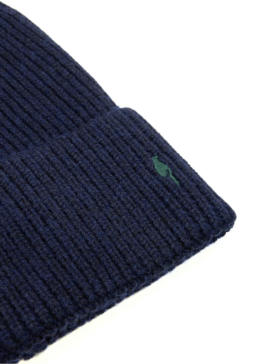 Чоловіча шапка темно-синього кольору CZAMT-0084-69 (Z25)