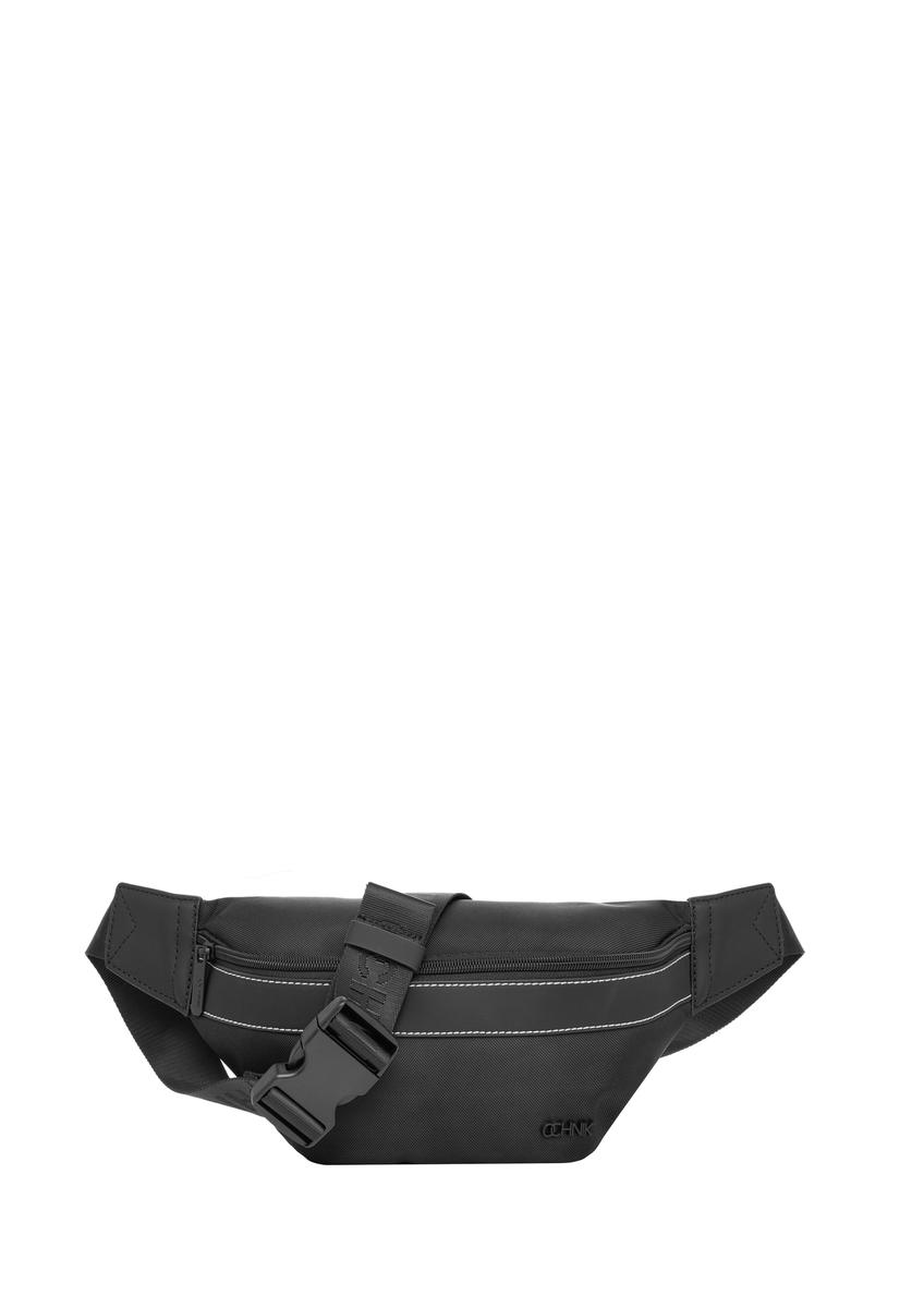 Чорна чоловіча поясна сумка TORMN-0424-99(Z26)