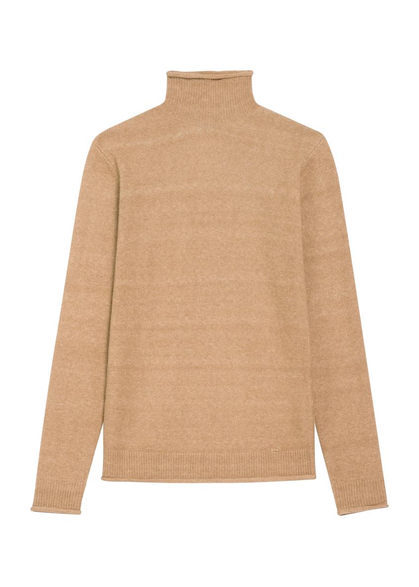 Жіночий светр з верблюжої вовни SWEDT-0241-24(Z25)