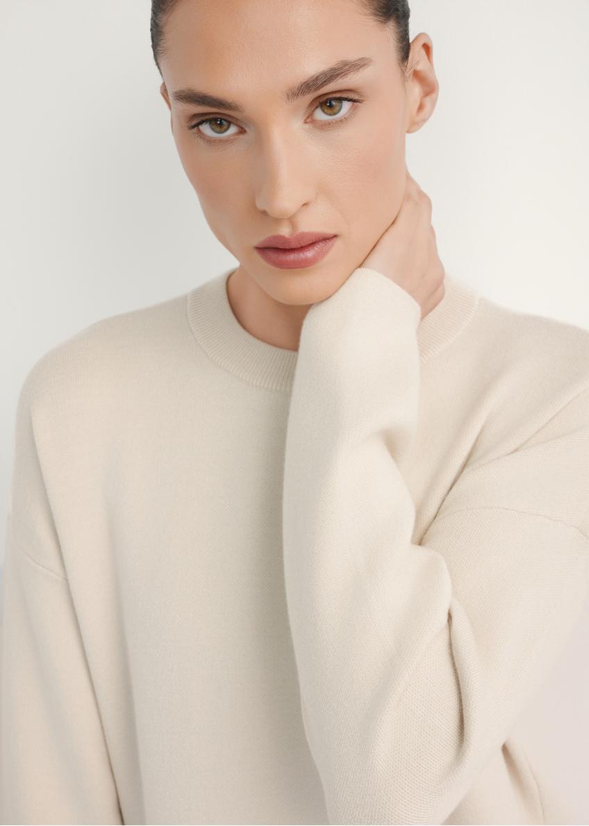 Бежева жіноча сукня SUKDT-0260-1A(W26)