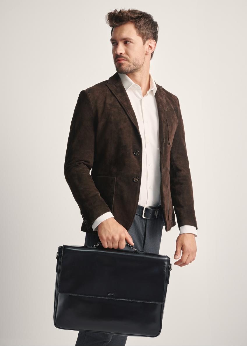 Czarna skórzana teczka męska TORMS-0467-99(Z25)