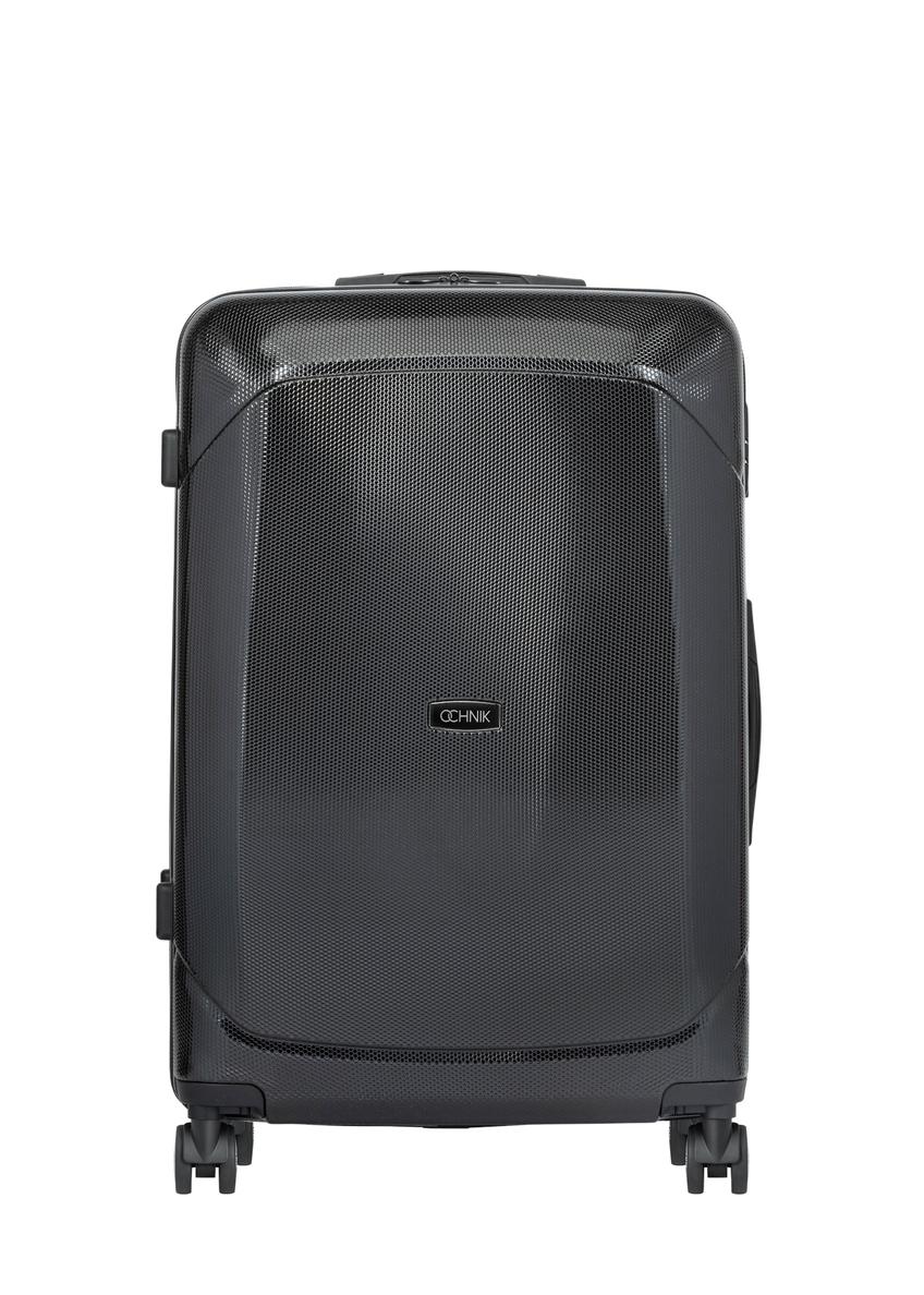 Велика валіза на колесах WALPC-0014-99-28(W26), вигляд виробу спереду на білому фоні.