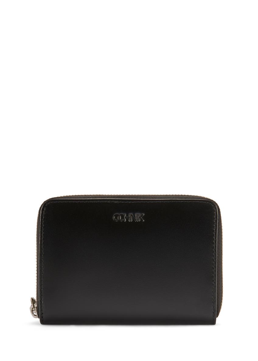 Czarny skórzany portfel damski PORES-0976-99(Z25)