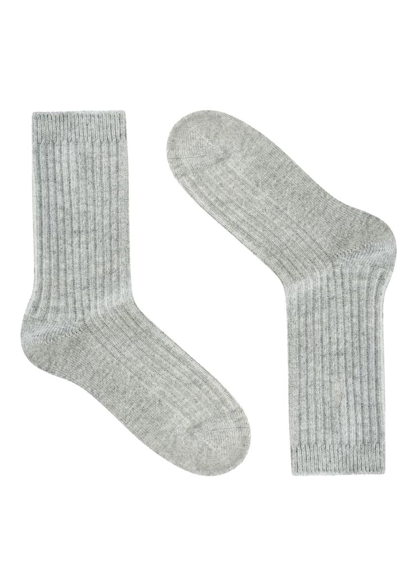 Zestaw prążkowanych skarpet damskich ZESDT-0034-15(Z25)