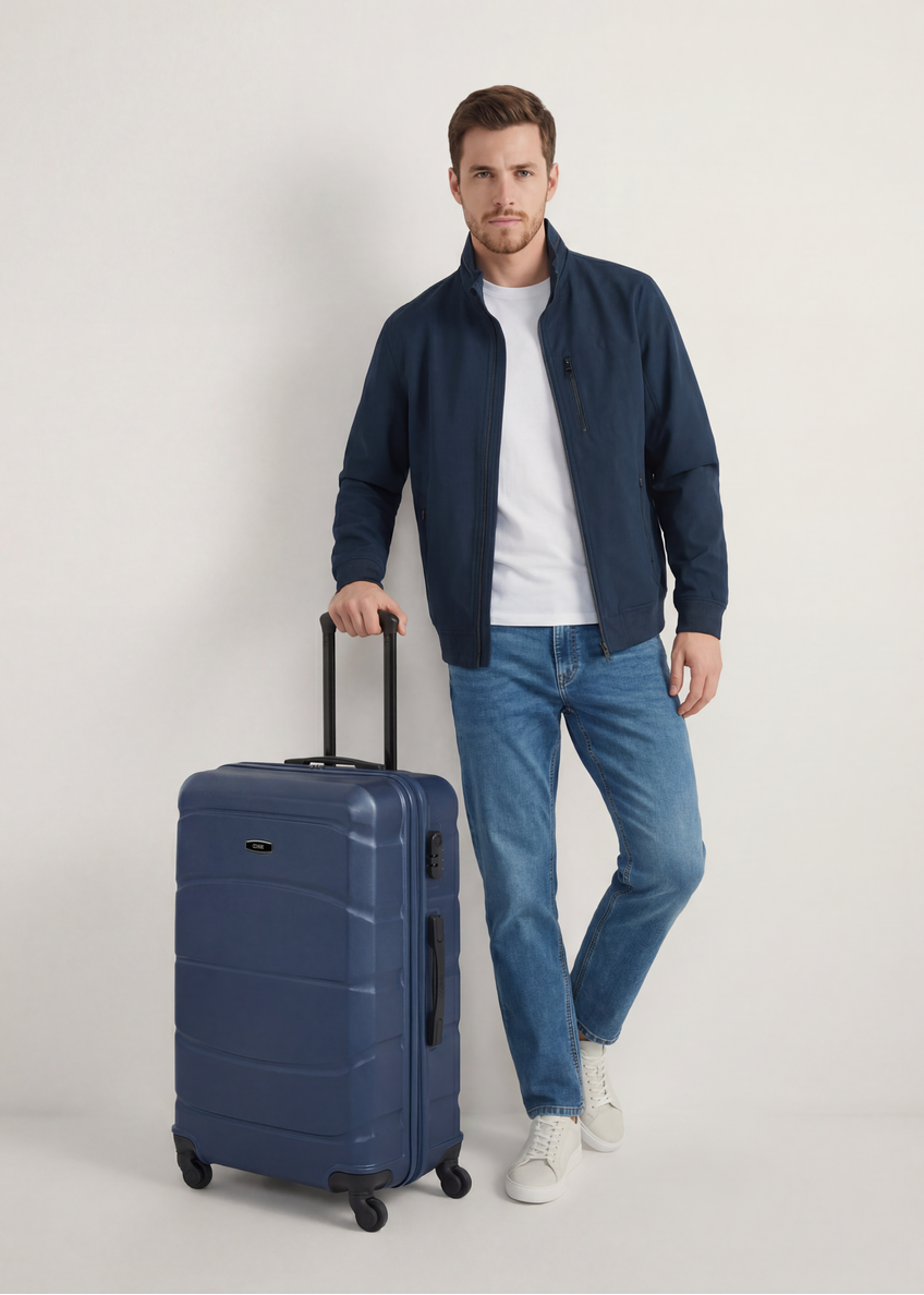 Walizka średnia na kółkach WALAB-0077-7D-24(W26)