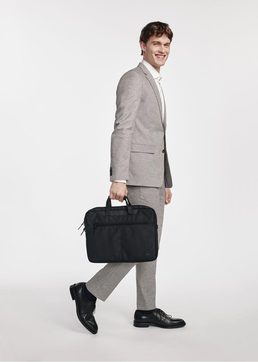 Чорна чоловіча сумка для ноутбука TORMN-0354-99(W25)