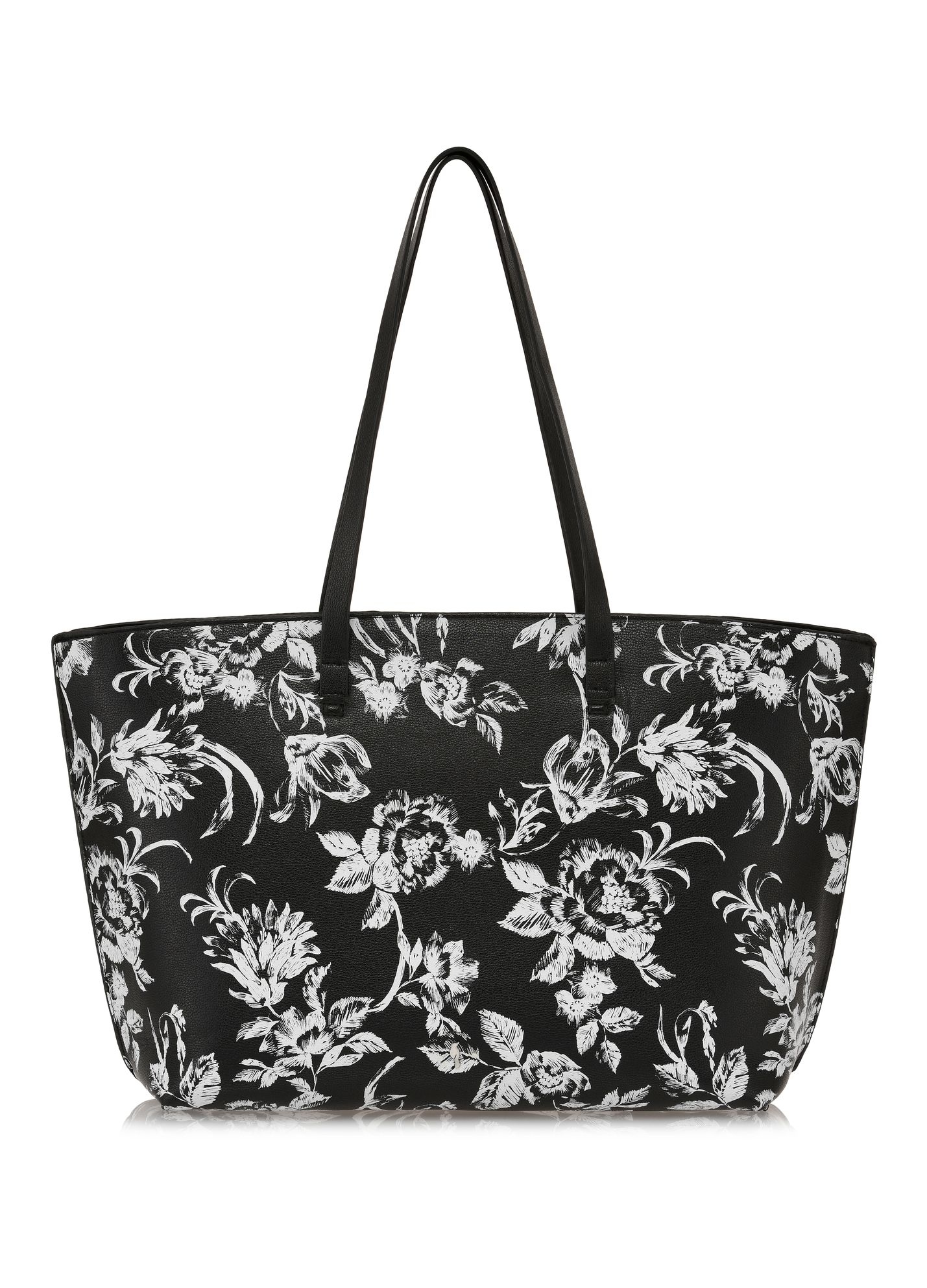 Klasyczna torebka damska z printem TOREC-0958-98(Z24)