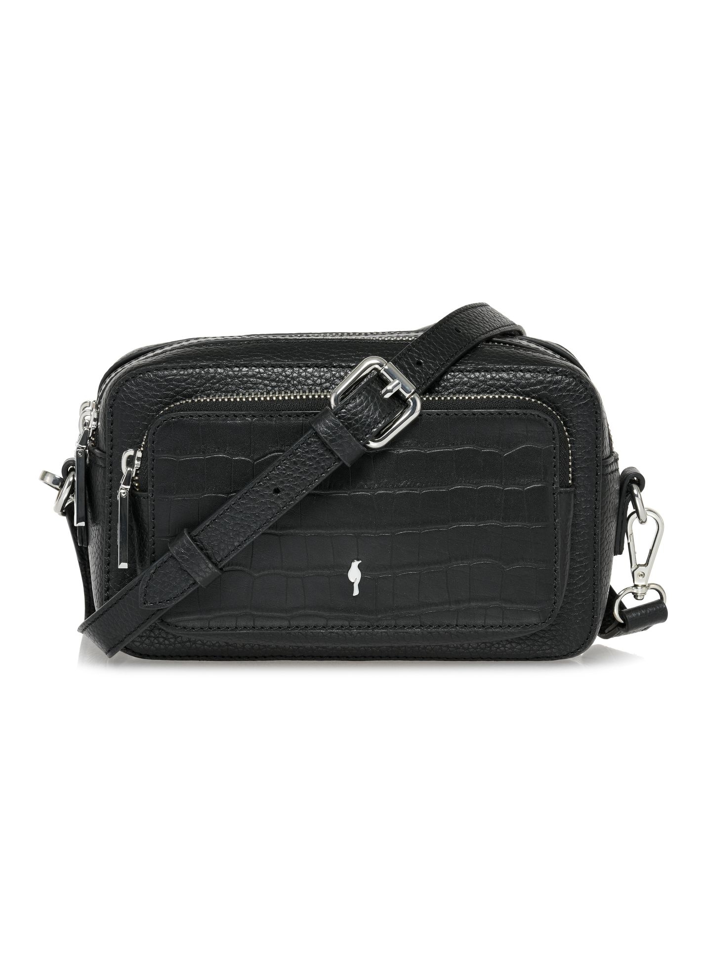 Мала шкіряна жіноча сумка croco TORES-1036-97(Z24)