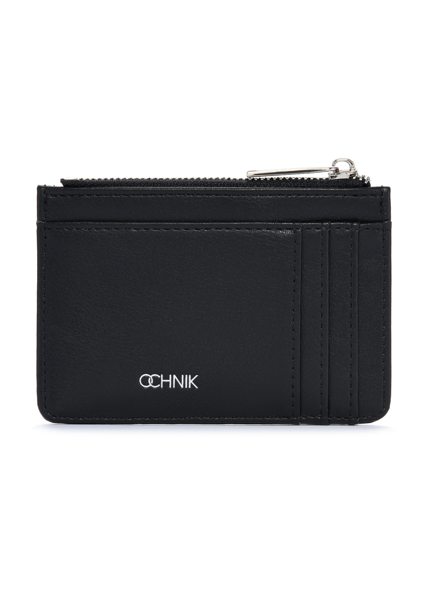 Czarne etui na karty POREC-0413-99(W26)