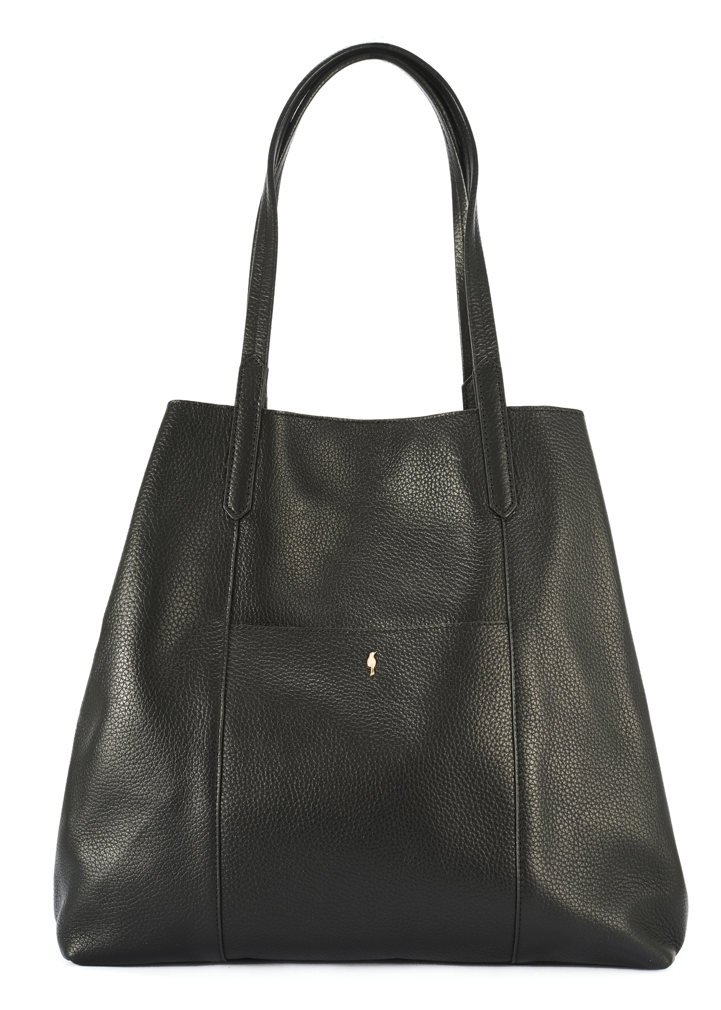 Чорна велика шкіряна жіноча сумка-шопер TORES-1212-9I(W26)